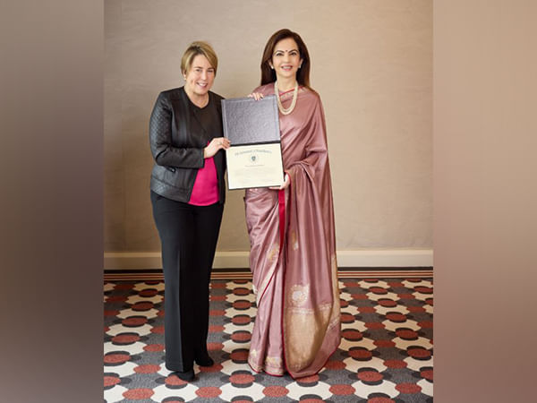 Nita Ambani honoured with Massachusetts Governor's citation for her philanthropic work