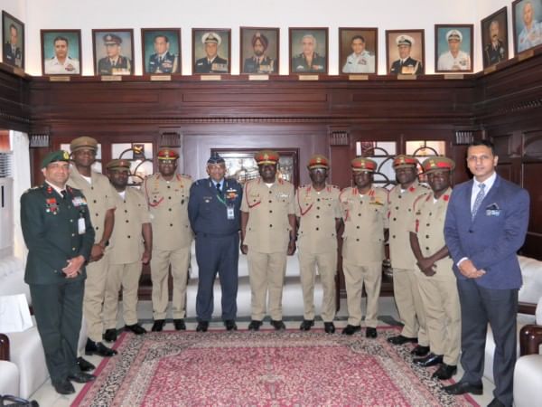 Malawian Defence delegation, led by General Paul Valentino Phiri, visits NDC in New Delhi