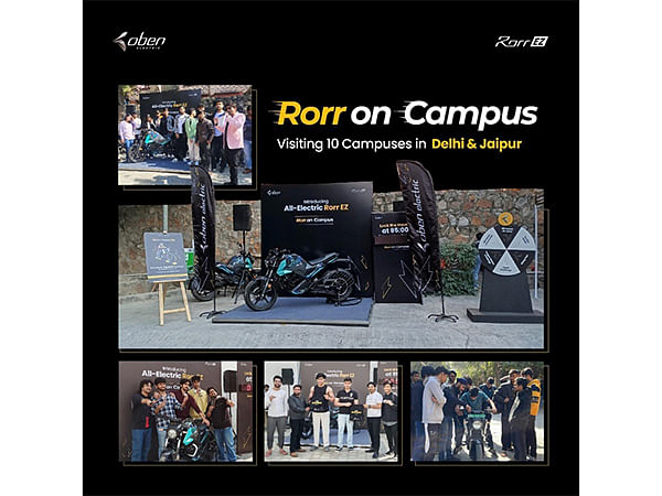 Oben Electric's 'Rorr On Campus' Drives EV Adoption Amongst India's Youth