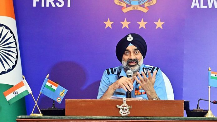 File photo of Air Chief Marshal AP Singh | ANI
