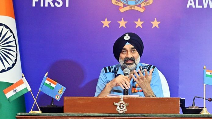 File photo of Air Chief Marshal AP Singh