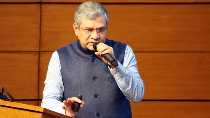 File photo of Railways Minister Ashwini Vaishnaw | Suraj Singh Bisht | ThePrint