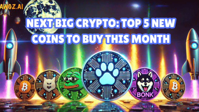 Next Big Crypto: Top 5 New Coins to Buy This Month – The Meme Coin Bull Leading the Charge