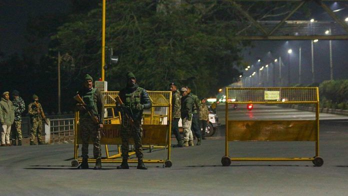 Security personnel deployed in Imphal | Suraj Singh Bisht | ThePrint