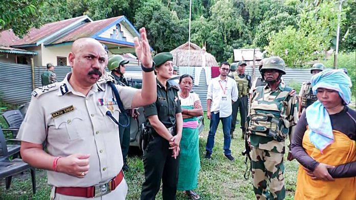 File photo of Manipur DGP Rajiv Singh in Imphal | ANI