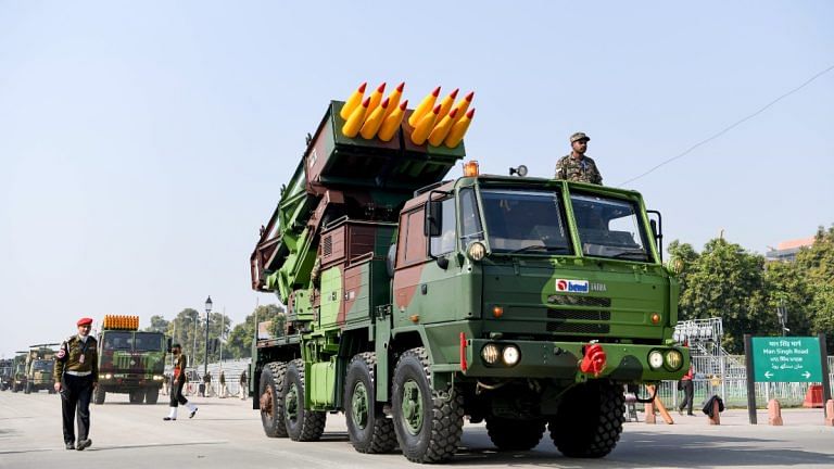 MoD inks contracts totalling Rs 10,147 cr for two types of ammo for Pinaka rocket launchers