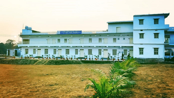 File photo of Mahatma Gandhi Central University, Gandhi Bhawan, Bankat, Motihari | Pic credit: mgcub.ac.in