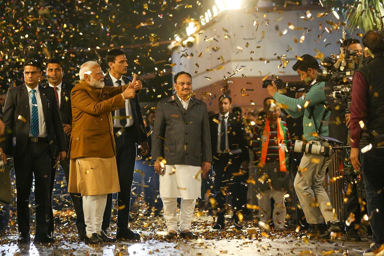 Bharatiya Janata Party (BJP) is all set to form the next government in Delhi, after a gap of 27 years | Suraj Singh Bisht | ThePrint