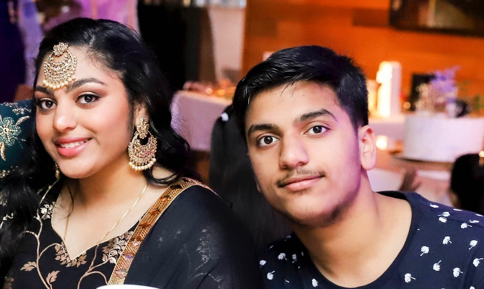 Daman and Radhika | By special arrangement