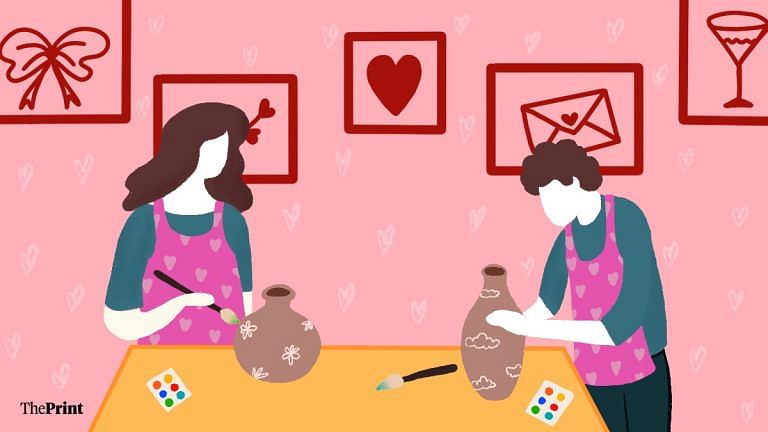 Young couples are reinventing first dates. Not coffee and dinner but Zumba, spa, pottery