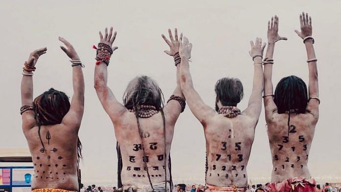 Naga sadhus