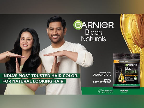 Garnier Black Naturals Teams up with MS Dhoni and Sakshi Singh Dhoni to Build the New Symbol of 'T'rust