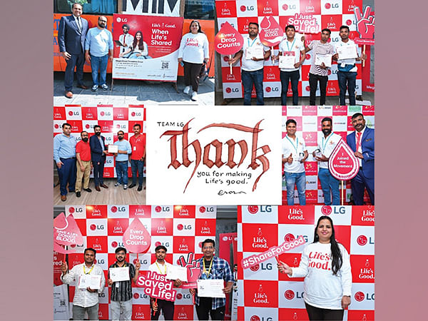LG Electronics India and Saksham Bharti Foundation Organize Four-Day Blood Donation Camp in Gurugram