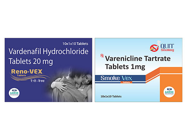 Aarise Pharmaceutical Expands Pan-India Presence with Smoke Vex & Reno Vex Tablets