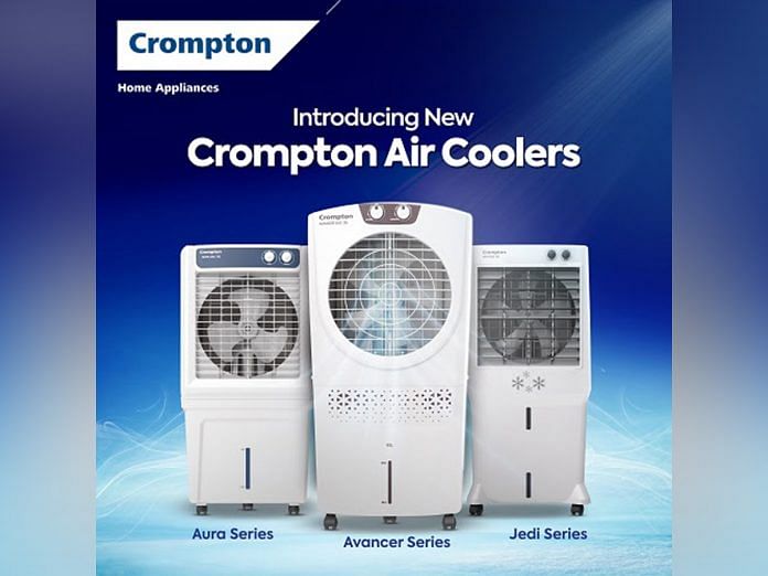 Crompton Rolls Out its All New Range of Aura, Avancer & Jedi Air Coolers for an Effortless Summer Cooling Experience