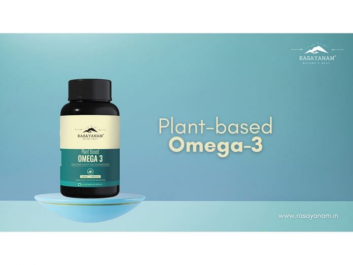 Rasayanam Introduces 100% Plant-Based Omega-3 Supplement for Vegetarians and Vegans