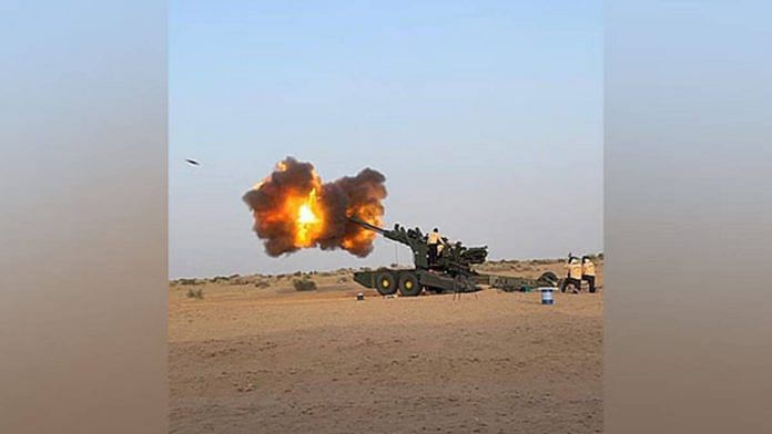 Advanced Towed Artillery Gun System trials in Pokhran | Photo: ANI