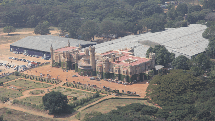 Aerial view of Bangalore Palace Grounds | Representational image | Commons
