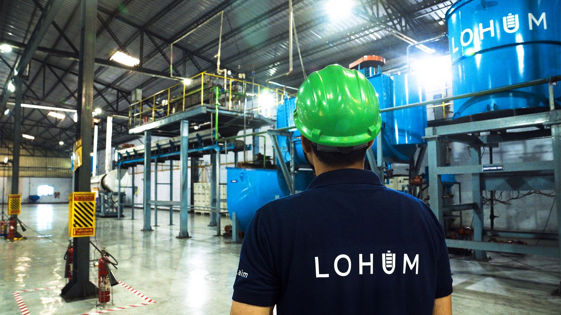 A worker on the premises of Loham factory | By special arrangement | ThePrint