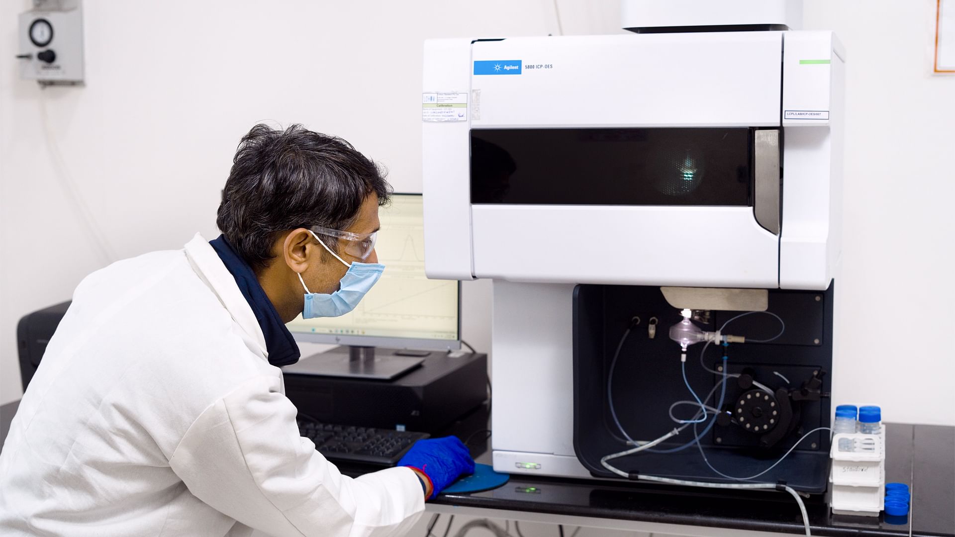 A scientist works in the Lohum factory's research wing | By special arrangement | ThePrint