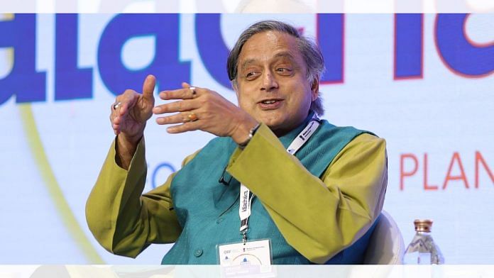 File photo of Shashi Tharoor | @raisinadialogue/X