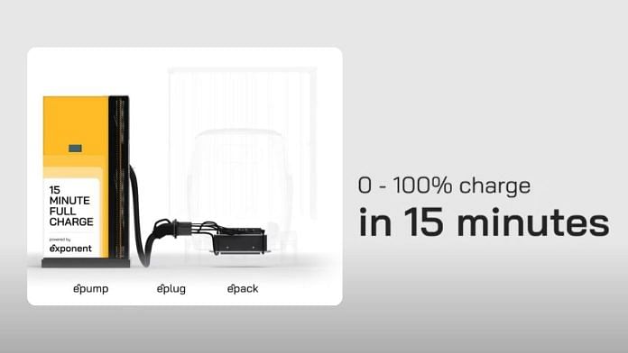 The 1MW charging infrastructure by Exponent Energy. | https://www.exponent.energy/