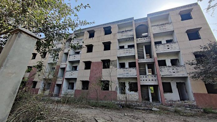 More than 90 percent of flats constructed for the poor in Delhi lie vacant | Photo: Mahira Khan/ThePrint