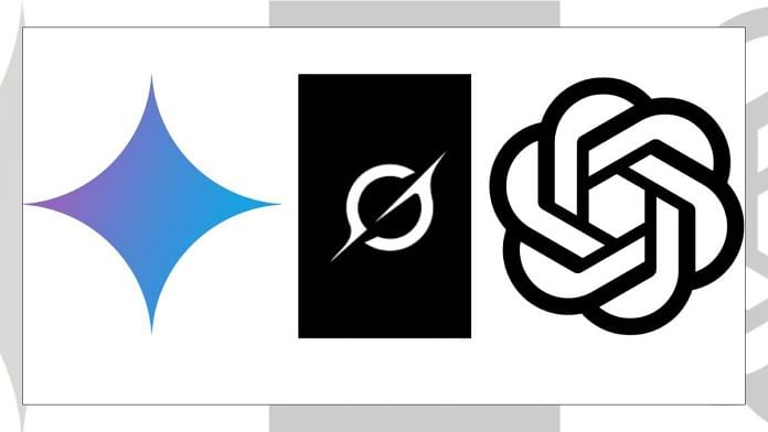 Logos of Gemini, Grok and ChatGPT | Commons