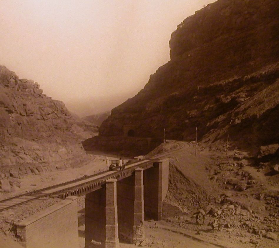 Quetta Bridge, Bolan Pass line, 1890 | By railway engineer William Edge | www.irfca.org