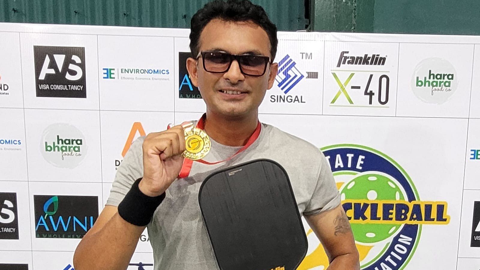Aalap Sharma, Secretary, Gujarat Pickleball Association | Photo: By special arrangement