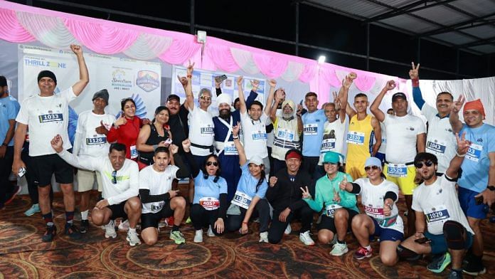 Runners at the Dehradun Ultra Run in March 2025 | By special arrangement