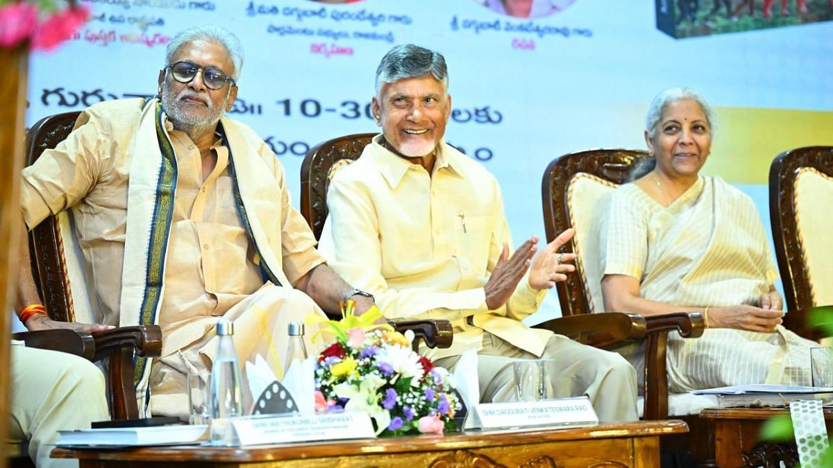 launch of Daggubati’s book World History was attended by Finance Minister Nirmala Sitharaman | Photo: Special Arrangement 