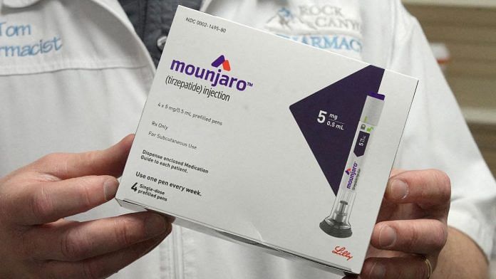 File photo: A box of Mounjaro (tirzepatide injection) | Reuters