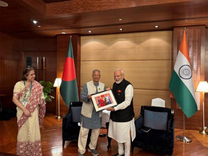 Bangladesh Adviser Muhammad Yunus gifts PM Modi throwback photograph of both of them