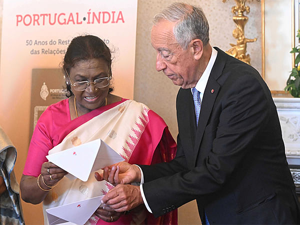President Murmu launches postage stamps commemorating 50 years of India-Portugal diplomatic relations