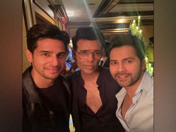 Karan Johar drops pic with his 'Student of the Year' stars Varun Dhawan, Sidharth Malhotra 