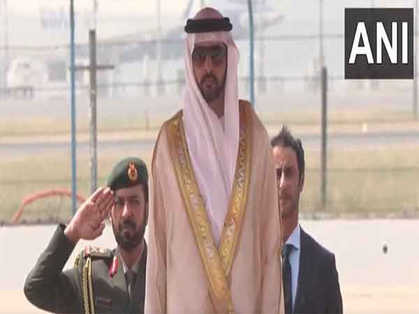 Dubai Crown Prince Hamdan bin Mohammed bin Rashid Al Maktoum received in India with ceremonial Guard of Honour