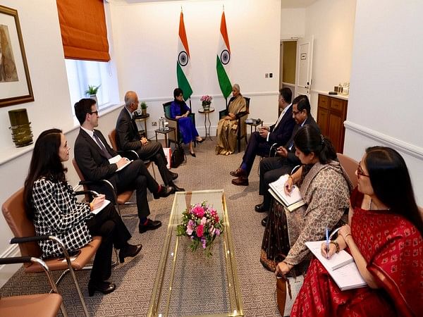 Finance minister Sitharaman discusses India's growth, opportunities with Prudential in London
