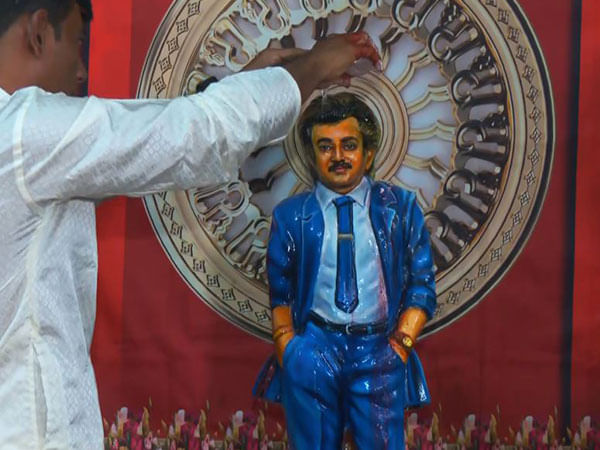 Rajinikanth fan celebrates Tamil New Year at temple inside his residence  