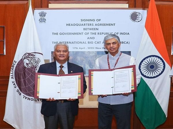 India signs Headquarters Agreement with International Big Cat Alliance