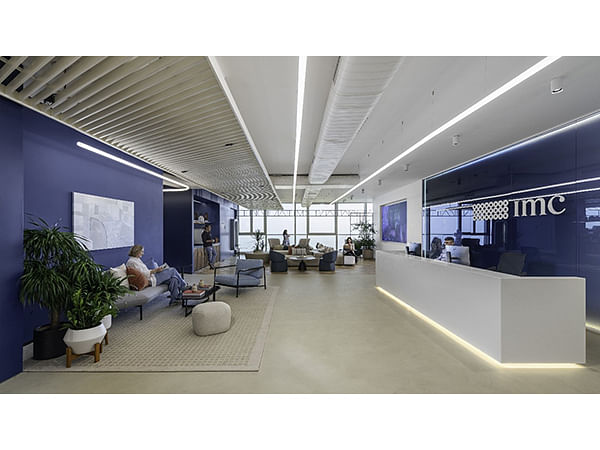 Space Matrix Designs a Dynamic, Experience-Driven Workspace for IMC's India Operations
