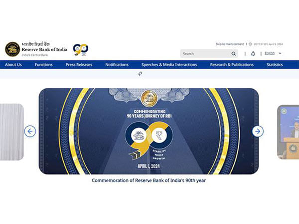 RBI set to switch to new website