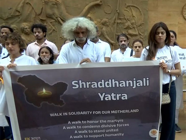 Makrand Deshpande organises 'Tribute Walk' for Pahalgam terror attack victims in Mumbai