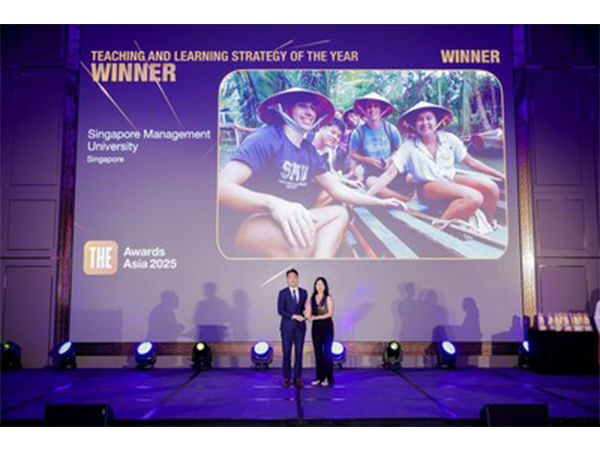 SMU wins prestigious THE Awards Asia 2025 - Teaching & Learning Strategy of the Year