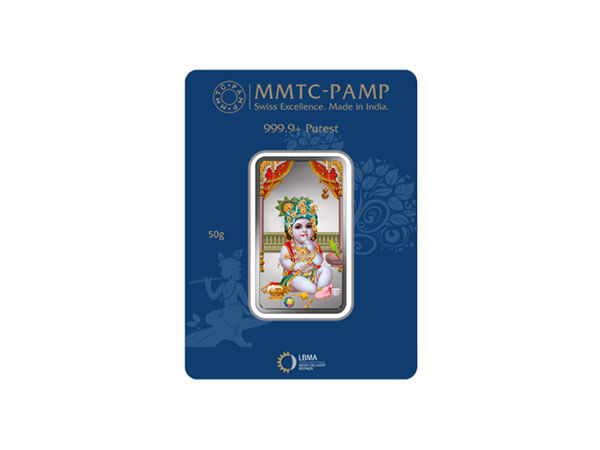 MMTC-PAMP Unveils the Laddoo Gopal 50 gm Silver Bar; A Symbol of Devotion and Purity