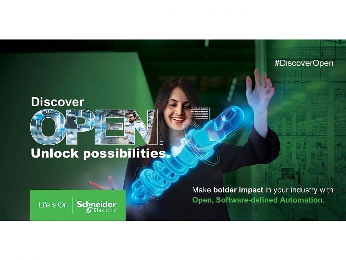 Schneider Electric India announces Open Automation Movement: Empowering Industries for Complete Digital Transformation and Flexible Integration