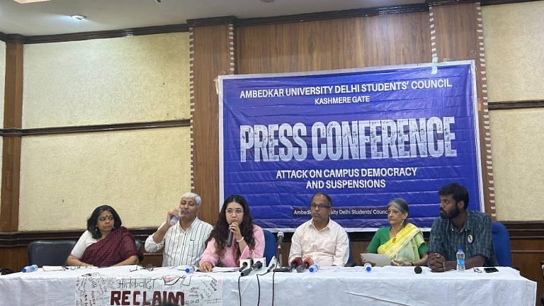 Ambedkar University suspensions: Students, faculty call out ‘institutional clampdown on dissent’