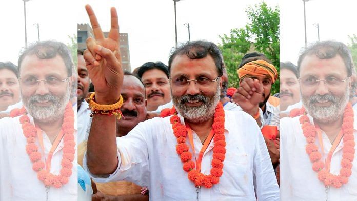 File photo of BJP's Nishikant Dubey | ANI