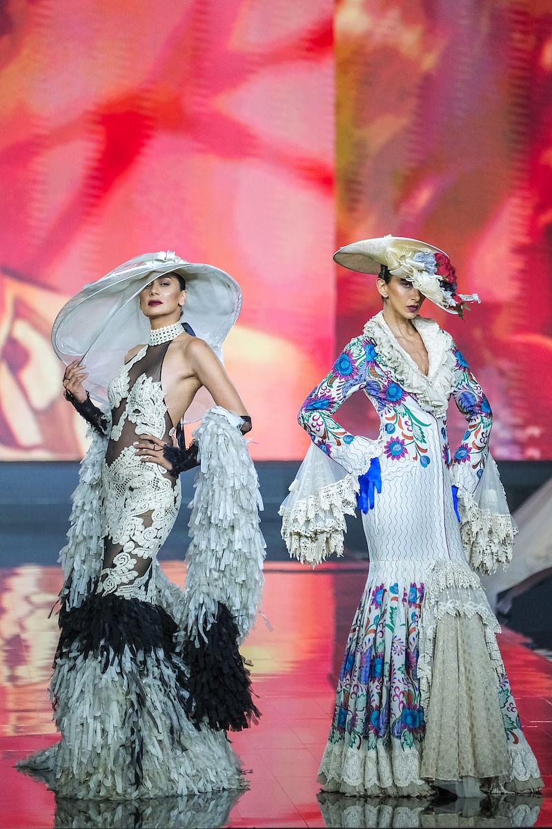 Model, Ritu Berry performance during Gala show. Perfect Shadow / FDCI X Lakme Fashion Week / Rise Worldwide