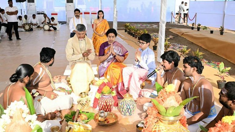A house for Mr Naidu, finally in Amaravati. Tale of two CMs & their accommodations in AP capital